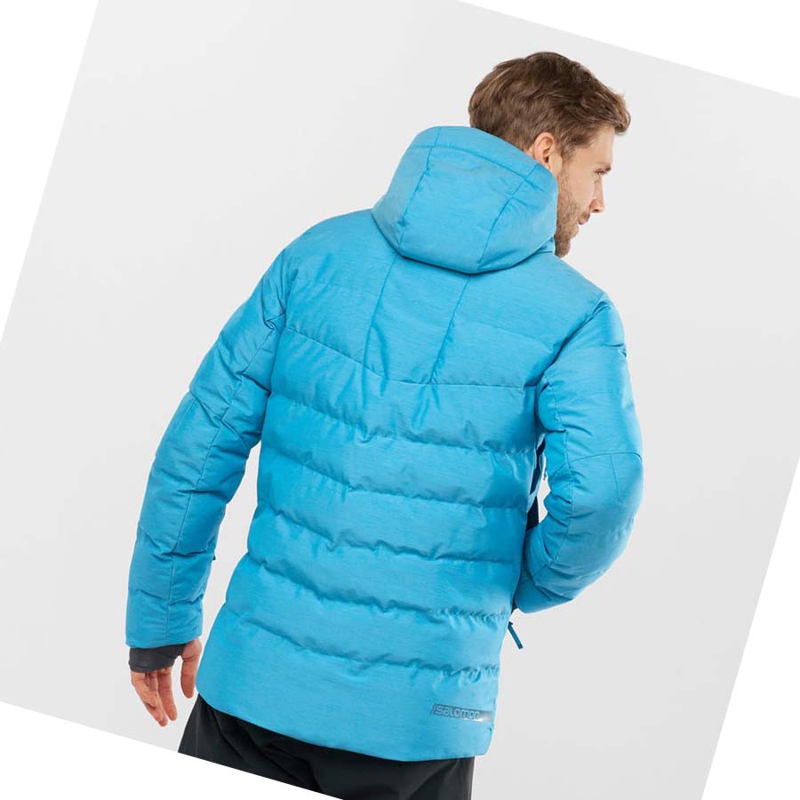 Chaquetas Salomon SNOWSHELTER INSULATED Hombre Azules | MX 3299XYU